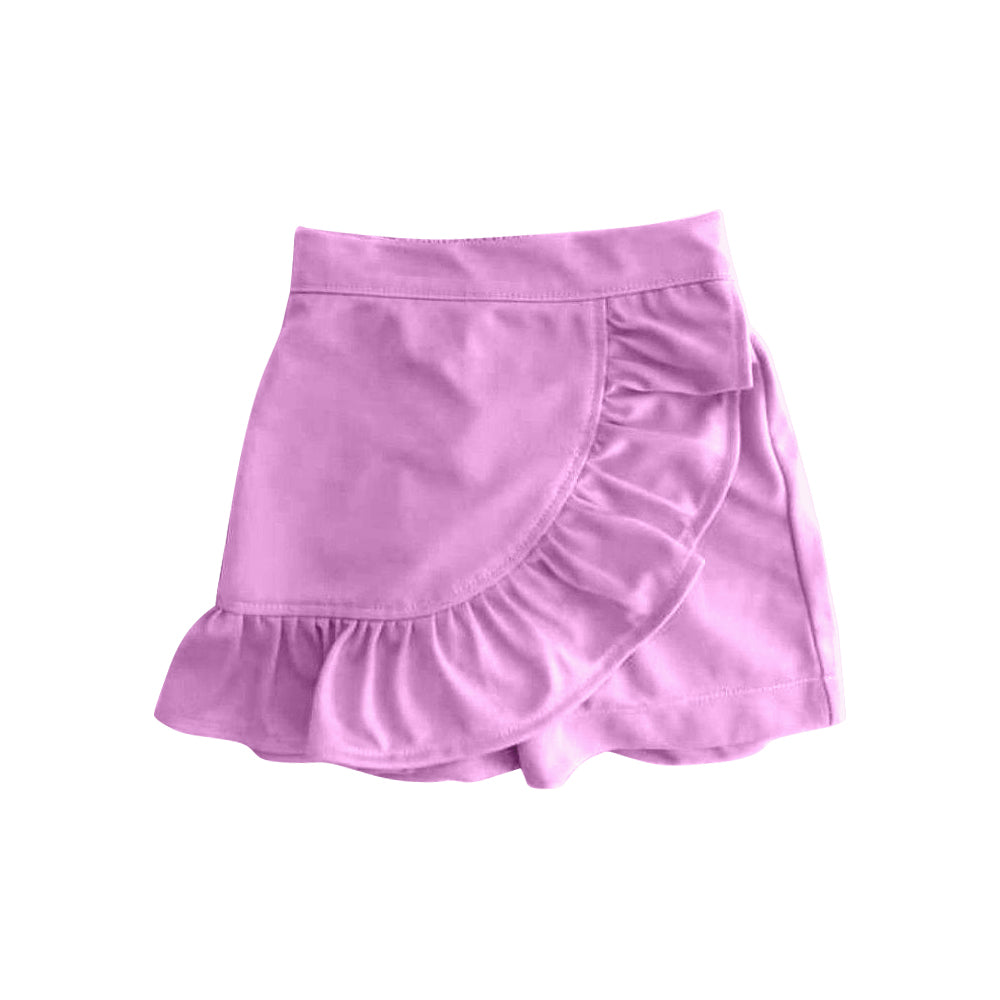 preorder GLK0061 pink ruffles girls skirt