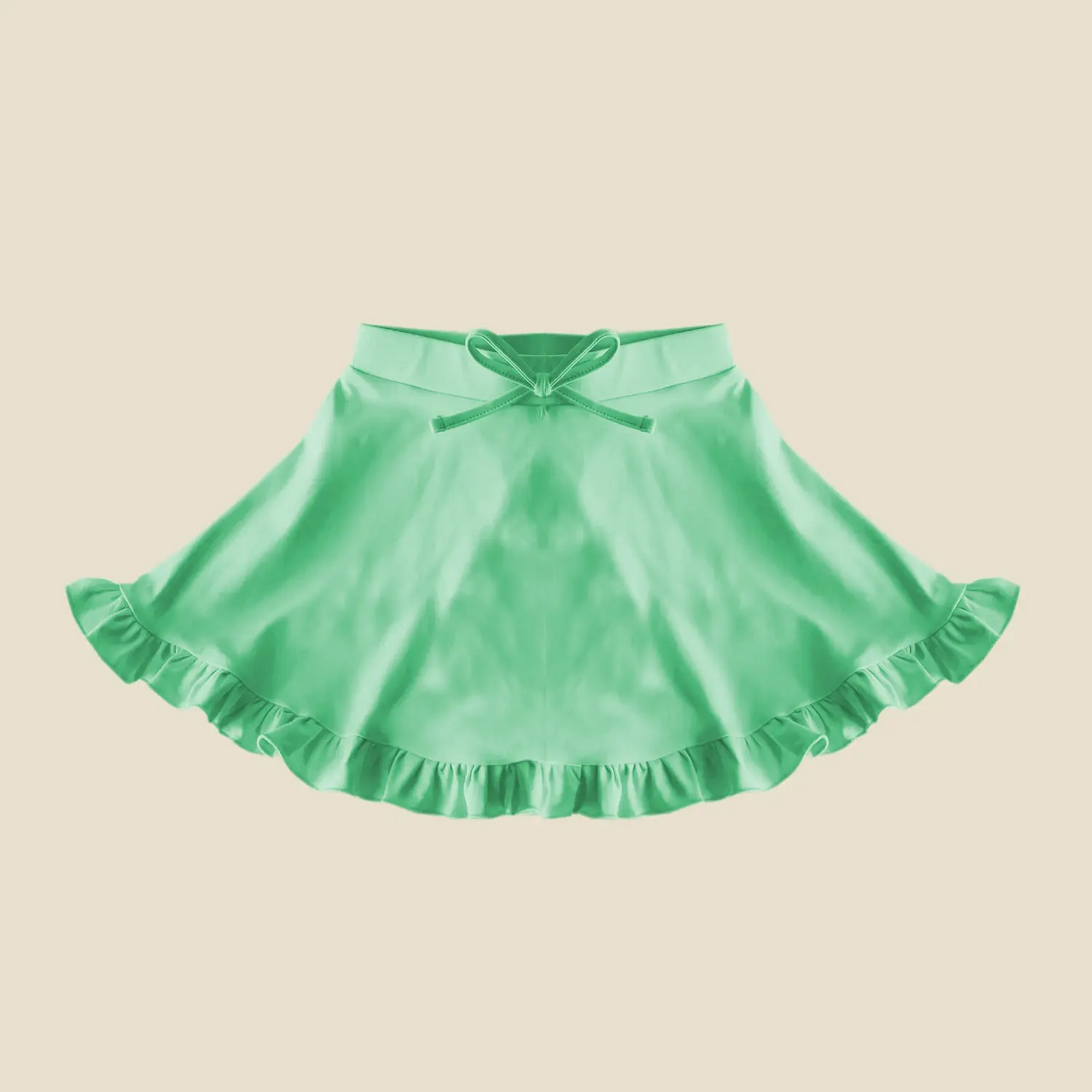 preorder GLK0091 yoga green girls skirt
