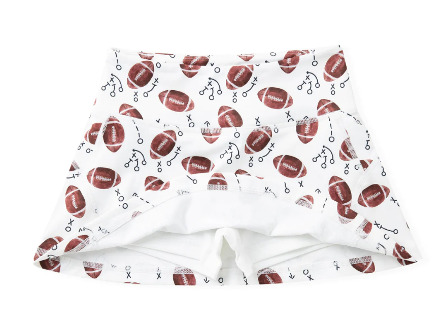 preorder GLK0179 football skorts girls skirt