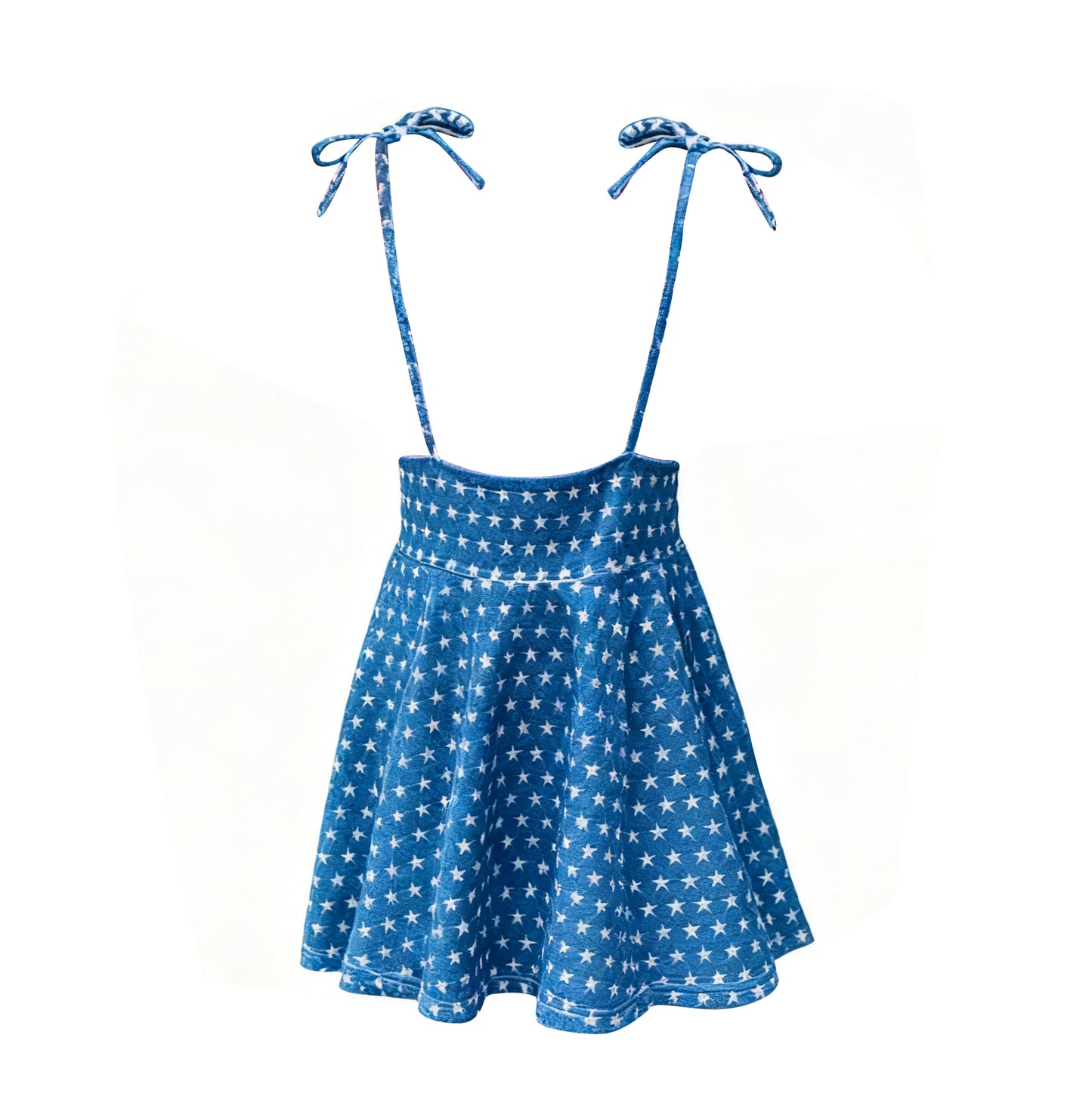 preorder GLK0189 July 4th Blue Star Girls Dress