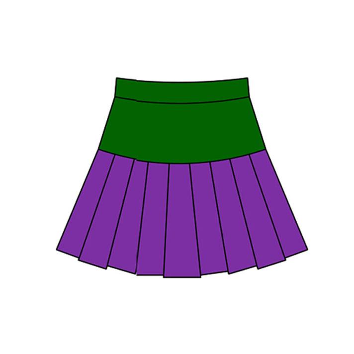 preorder GLK0209 Yoga Mardi Gras Skorts Girls Skirts