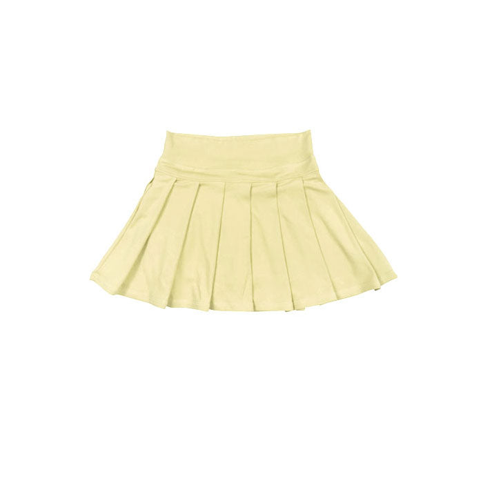 preorder GLK0214 Yoga Yellow Skorts Girls Skirts