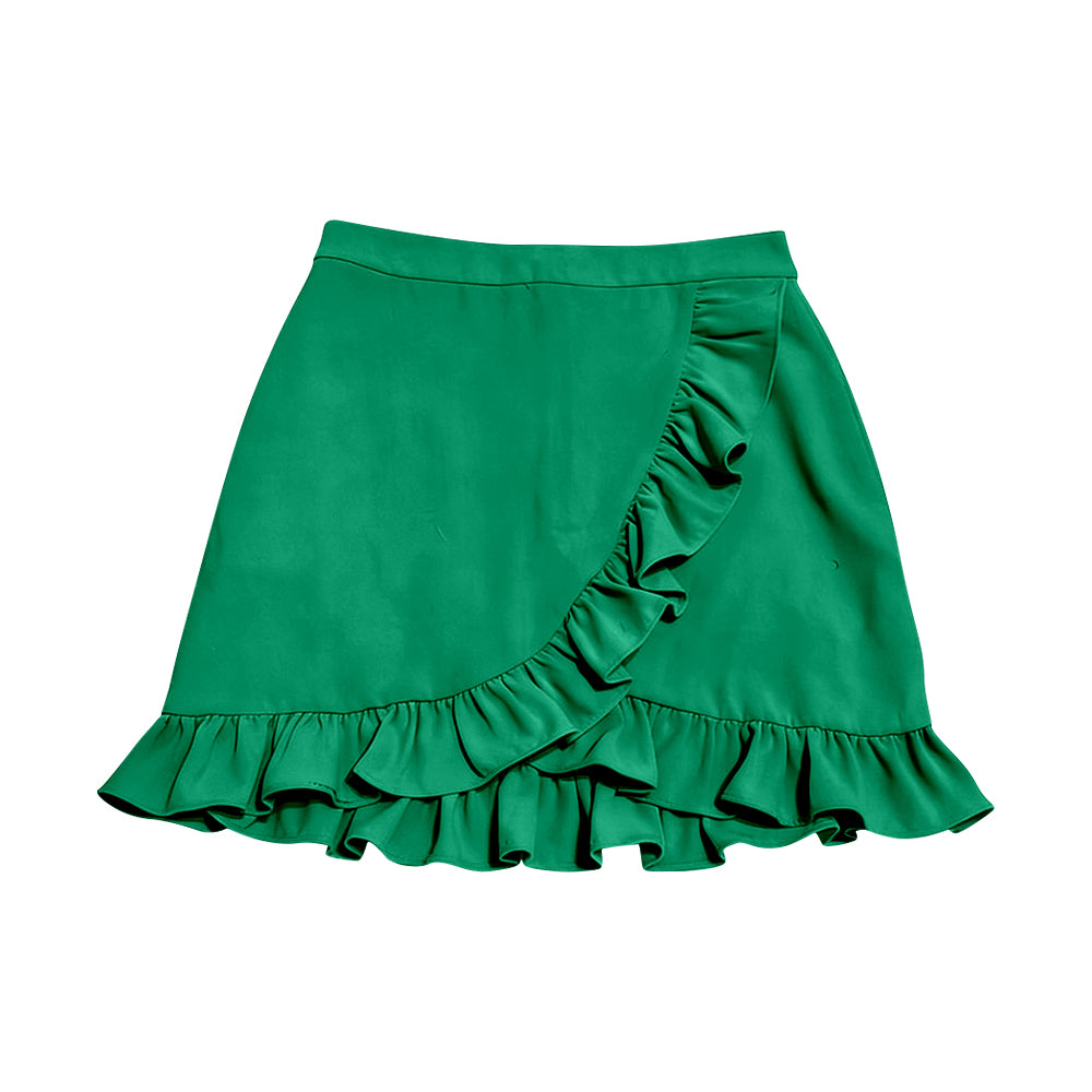preorder GLK0225 Yoga Green Skorts Girls Skirts