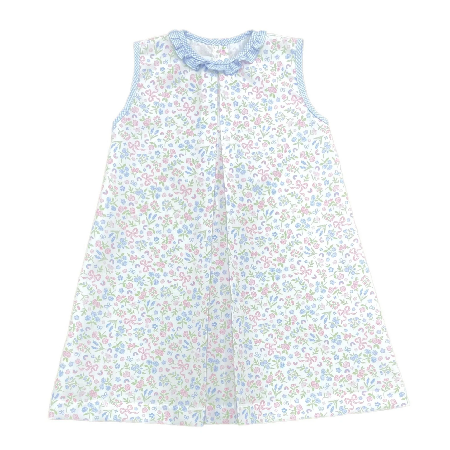 preorder GSD1011 multi color flowers sleeveless girls dress
