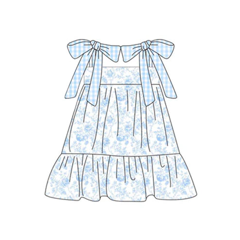 preorder GSD1657 St. Patrick Clover Hat Bows Green Flutter Sleeve Girls Dress