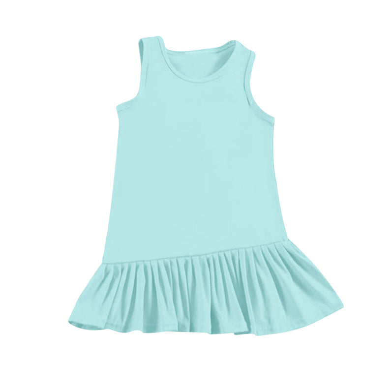 preorder GSD2248 mint green sleeveless girls dress