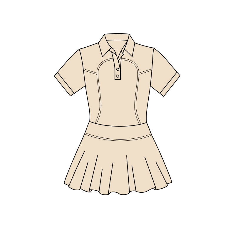 preorder GSD3170 Yoga Light Pink Short Sleeve Girls Dress