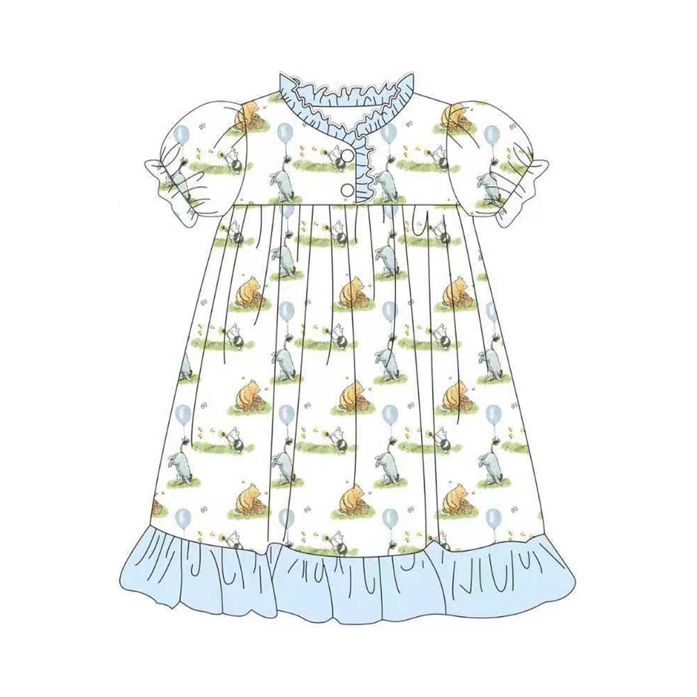 preorder GSSO3070 Easter Bunny Rabbit Pink Flutter Sleeve Leoaprd Shorts Girls Set