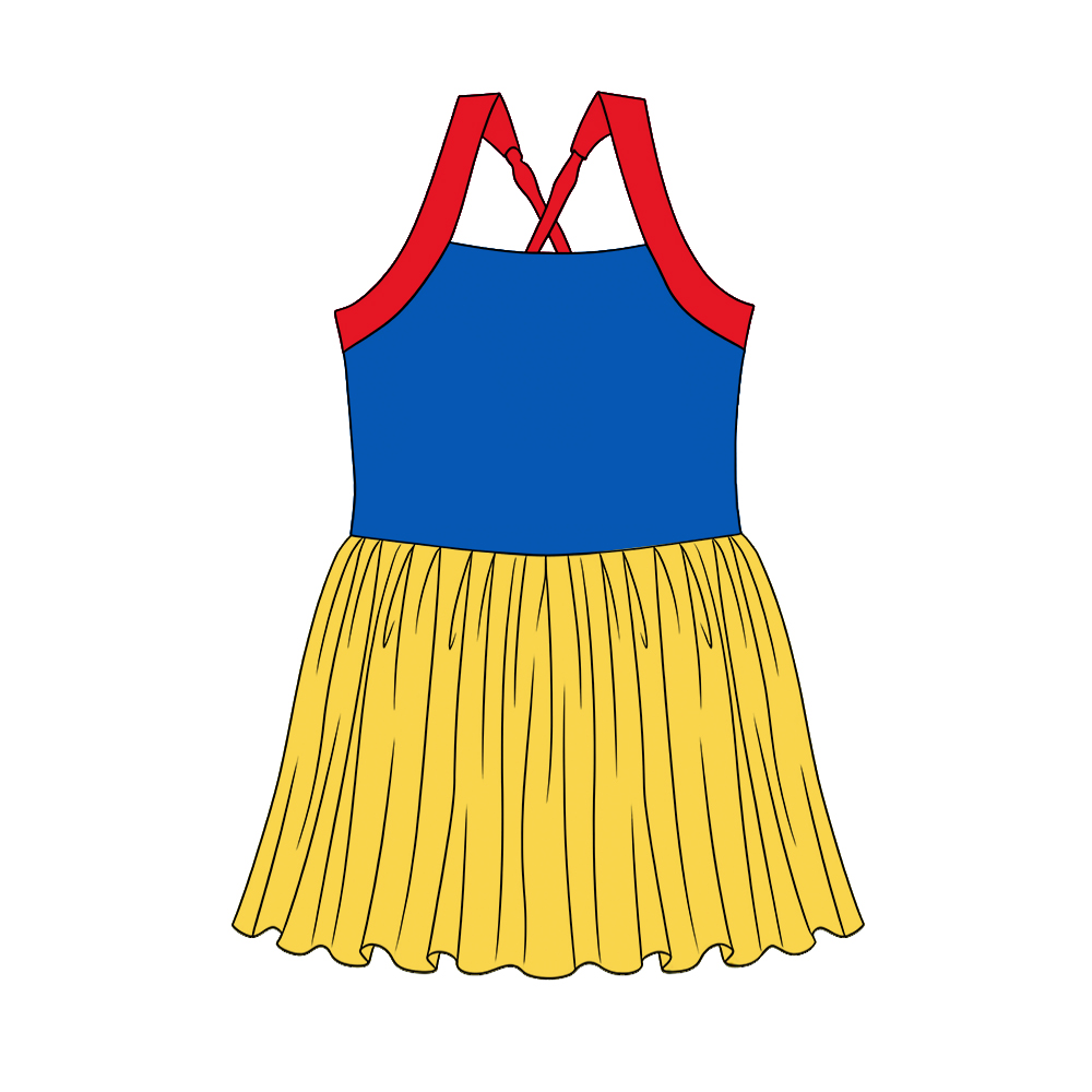 Preorder GSD3976 Yoga Princess Girls Dress