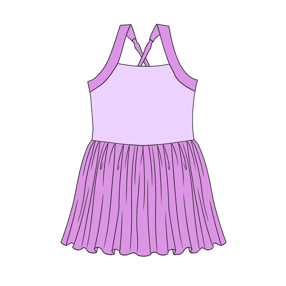 Preorder GSD3984 Yoga Princess Girls Dress