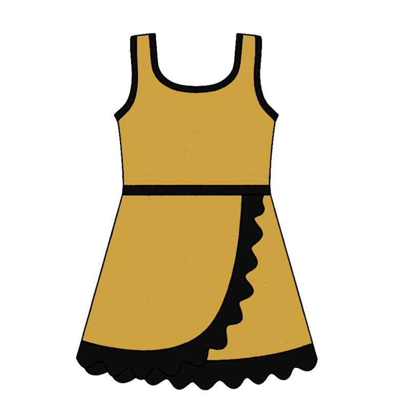 preorder GSD4134 Yoga Golden Skorts Girls Dress
