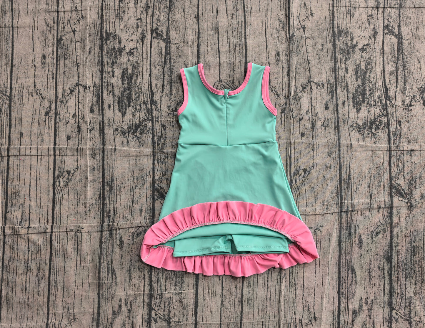 preorder Samples GSD4149 Yoga Blue Skorts Girls Dress