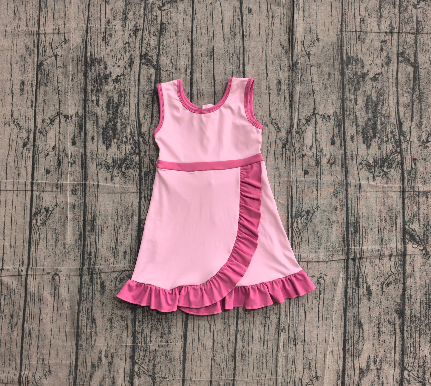 preorder Samples GSD4152 Yoga Pink Skorts Girls Dress