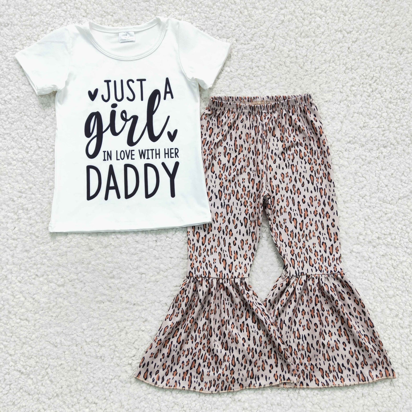 GSPO0266 Just A Girl In Love With Her Daddy Leopard Outfits