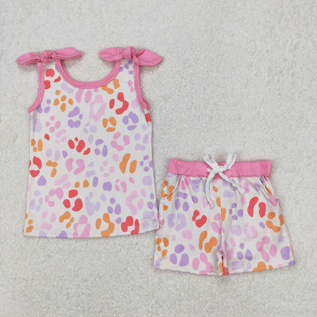 Summer girls set RTS Sibling Clothes