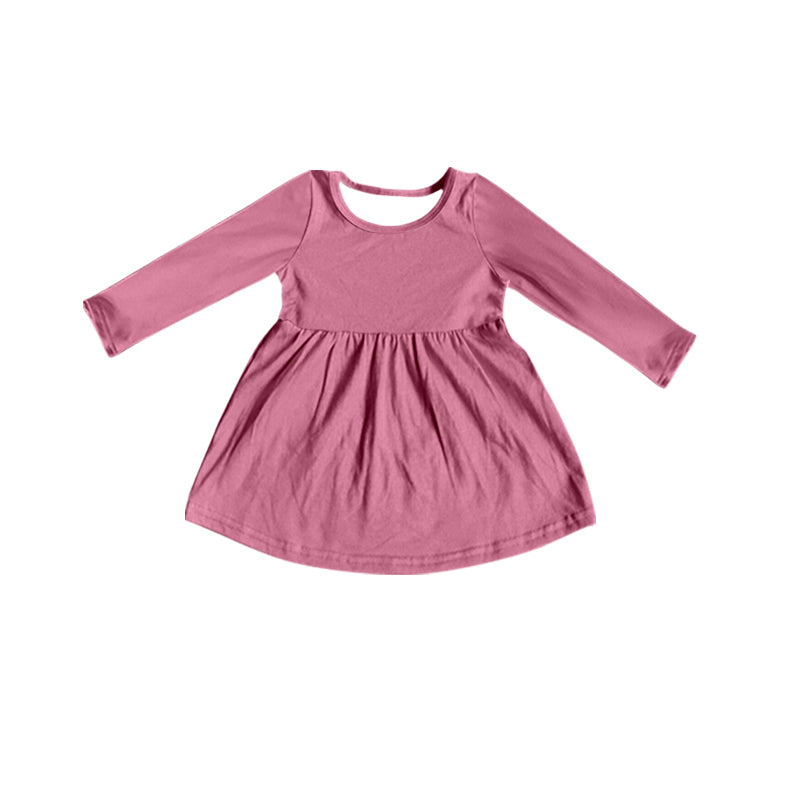 preorder GT0756 cute pink long sleeve girls top