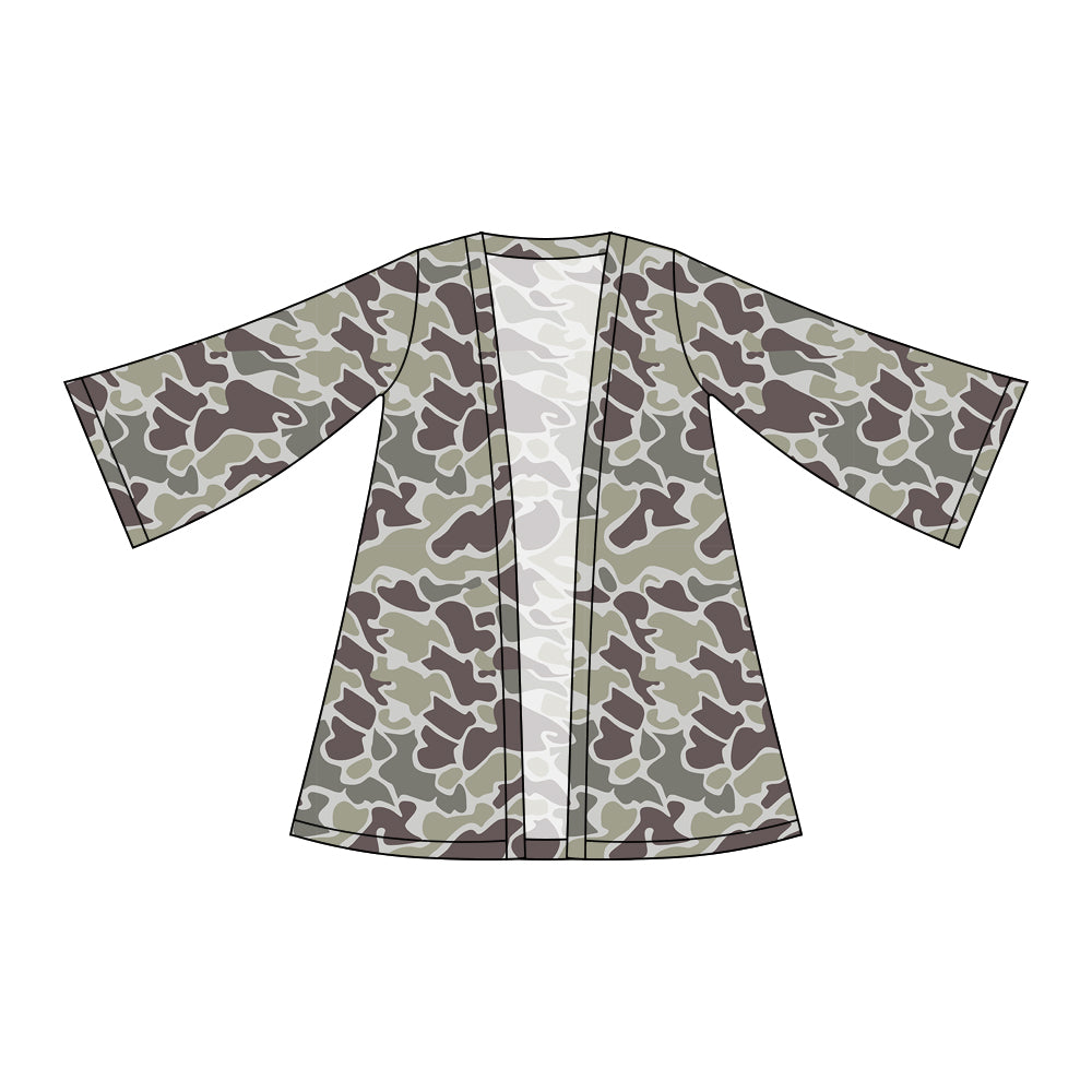 preorder GT1496 Hunting Camo Long Sleeve Girls Coat