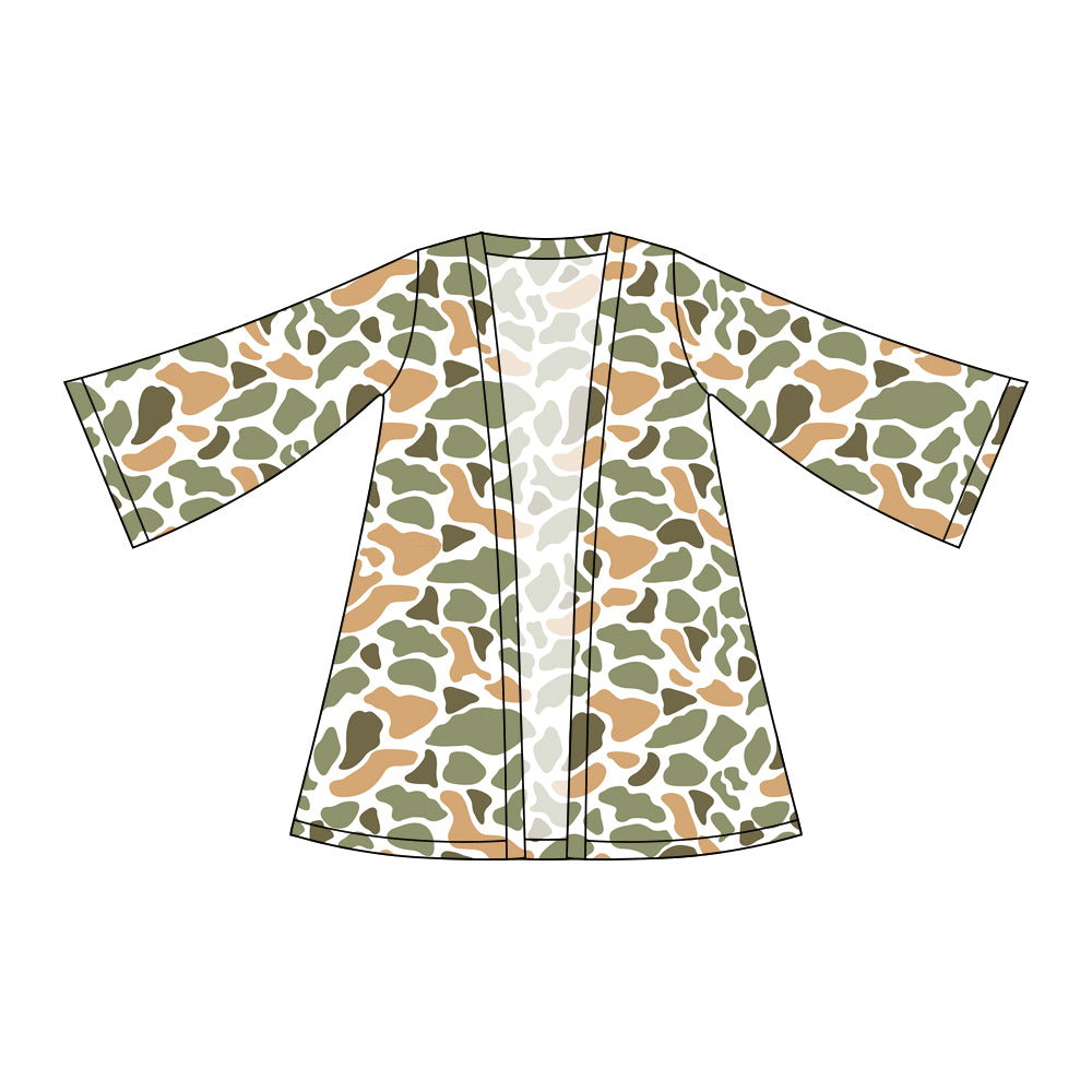 preorder GT1502 Hunting Camo Long Sleeve Girls Coat