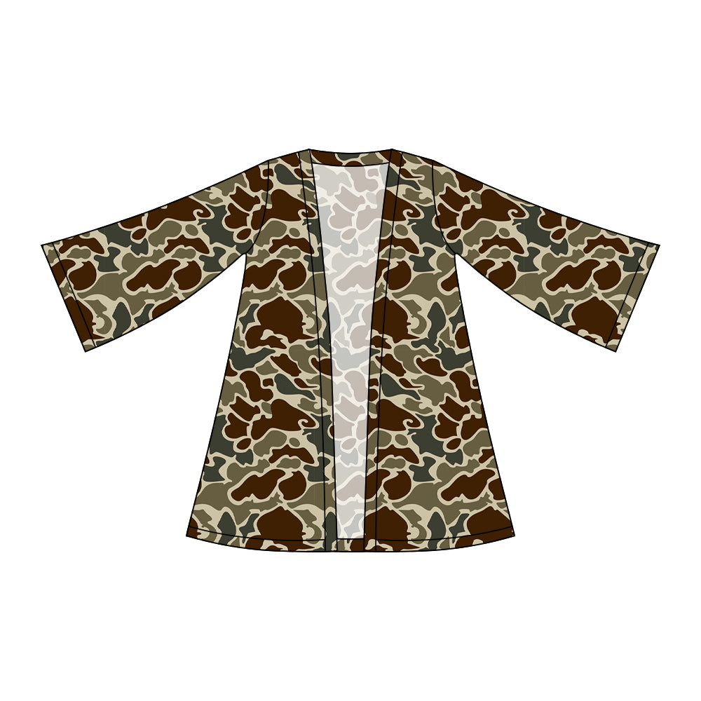 preorder GT1503 Hunting Camo Long Sleeve Girls Coat