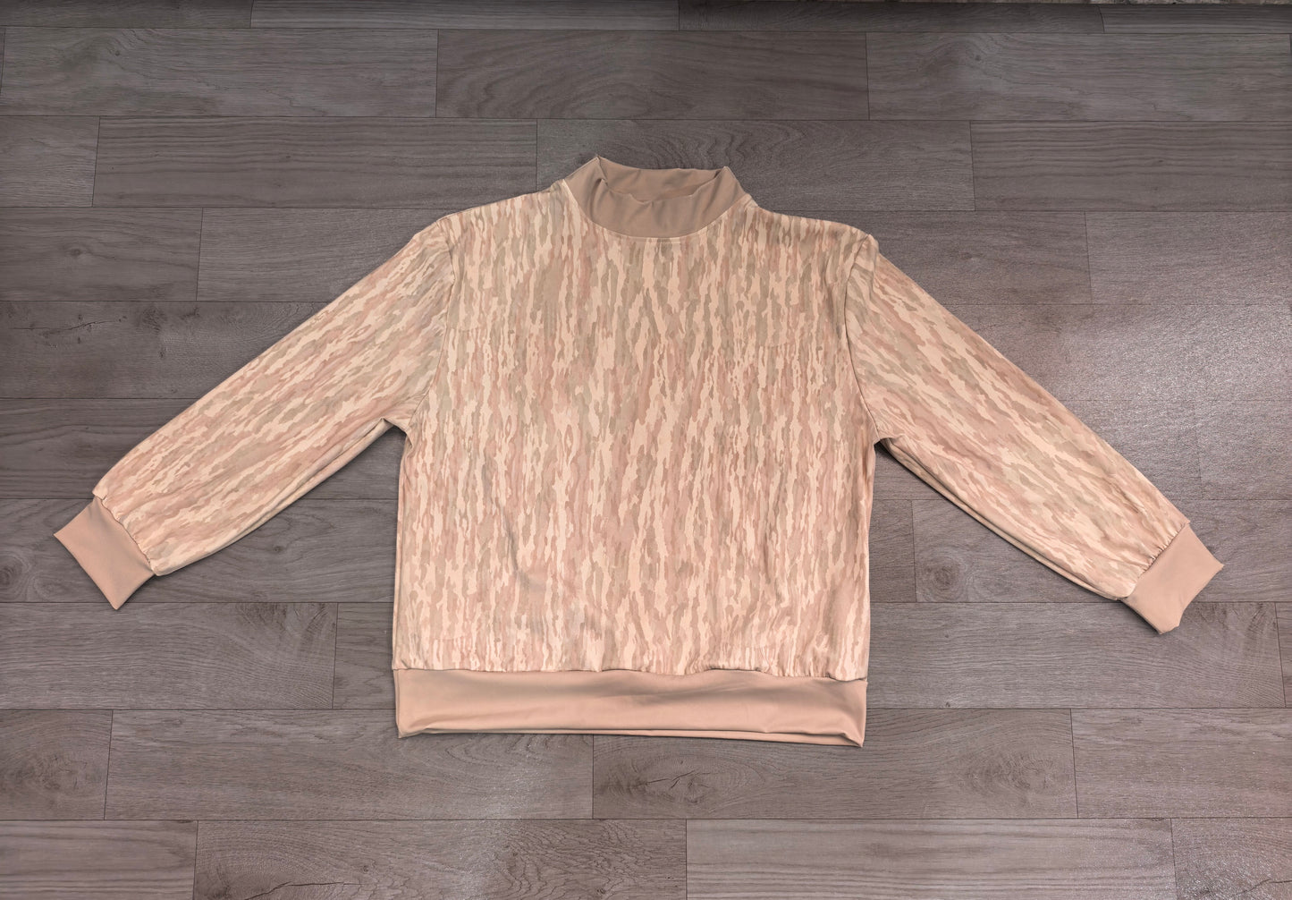 preorder Samples GT1881 Yoga Camo Long Sleeve Adult Women Top