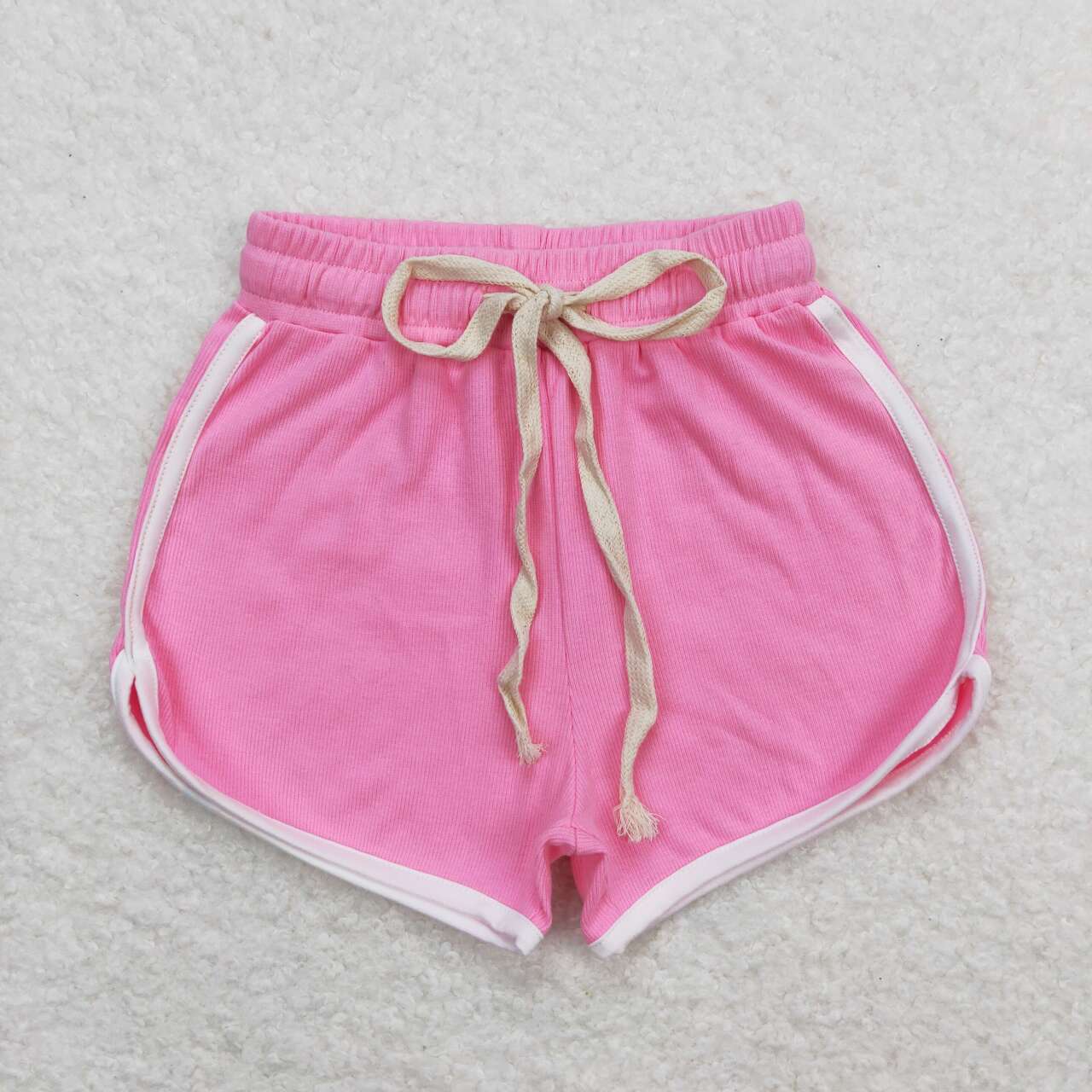 SS0315 bright pink girls shorts