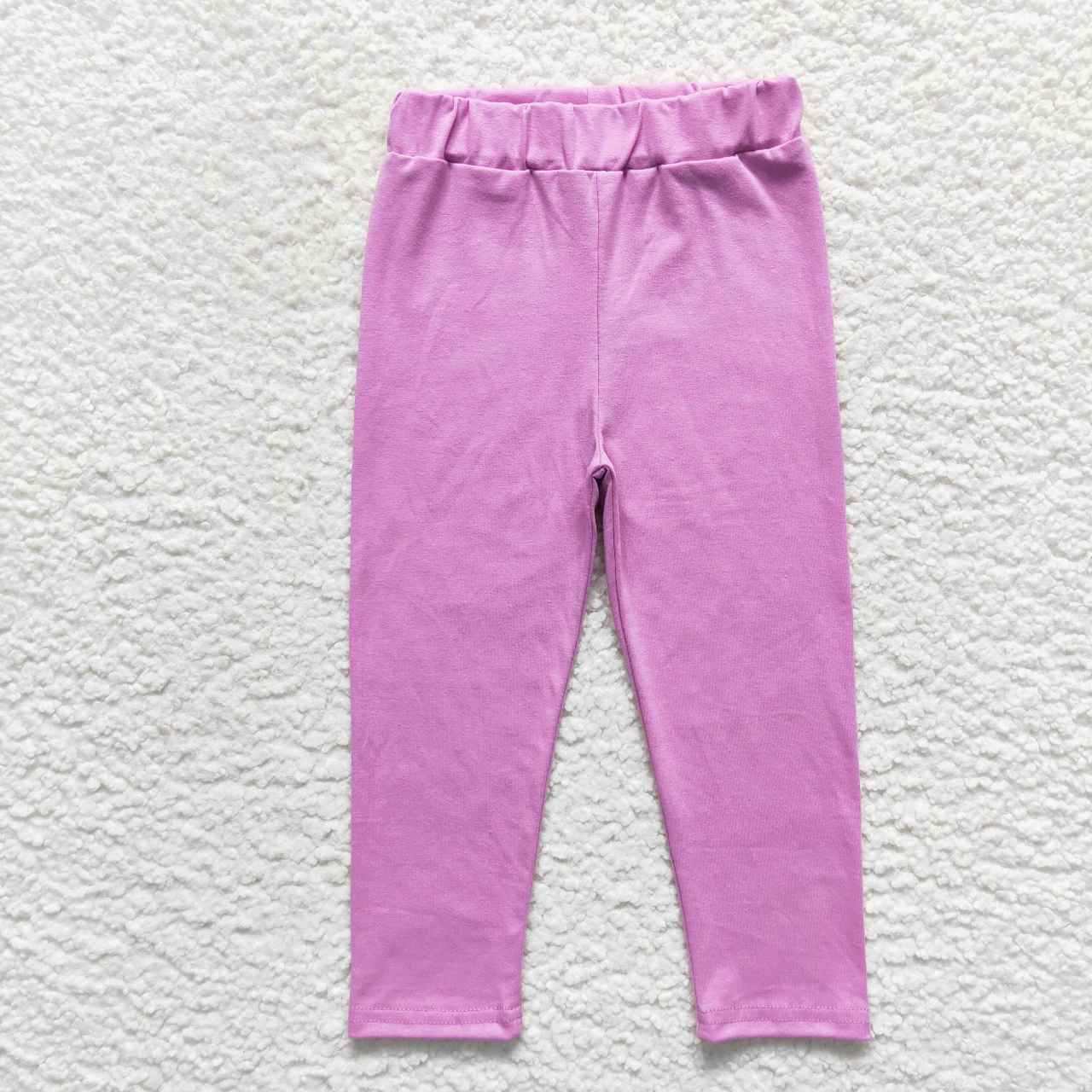 P0211 Hot Pink Cotton Girls Pants