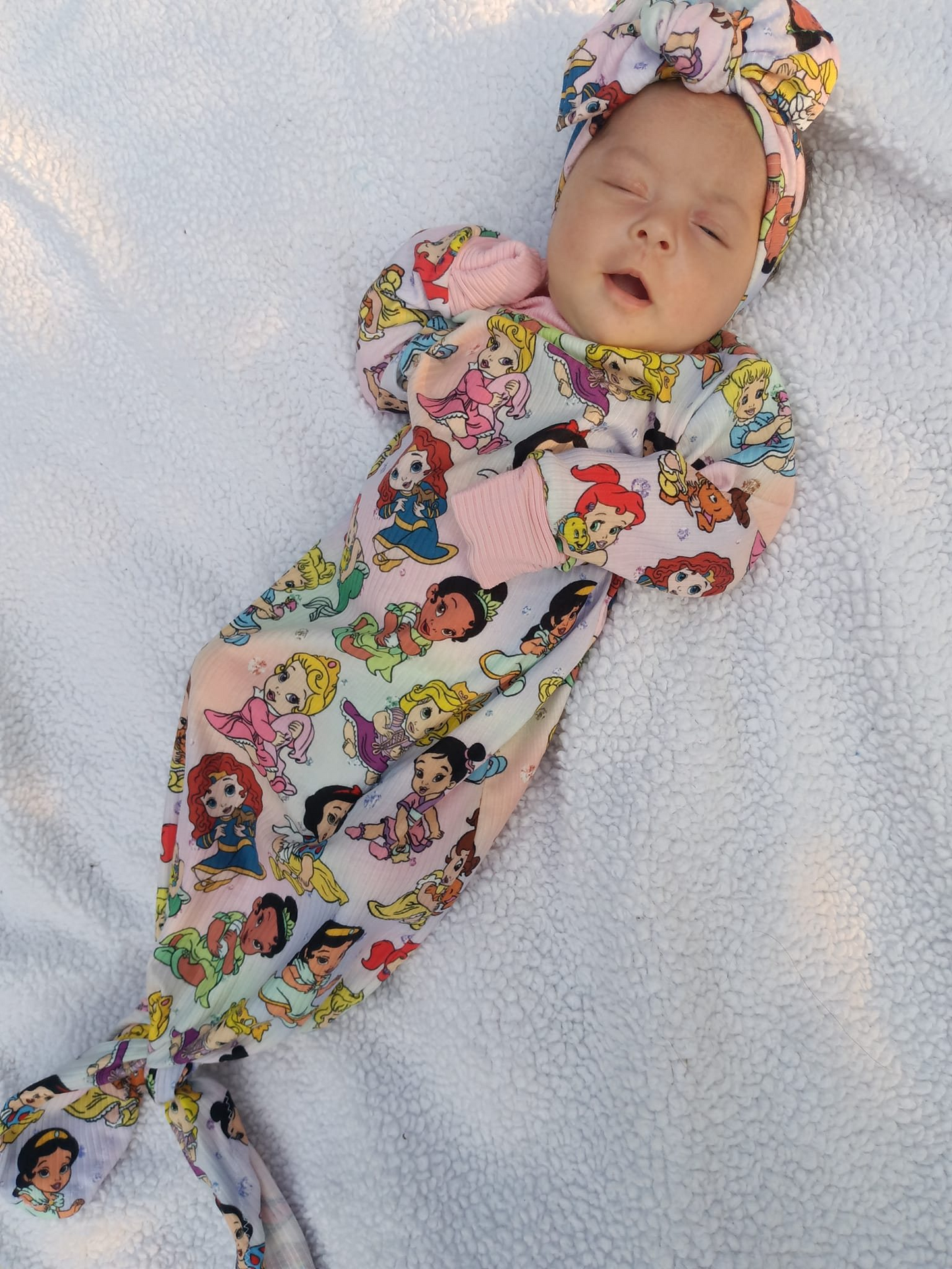 preorder NB0024 Cartoon princess baby newborn