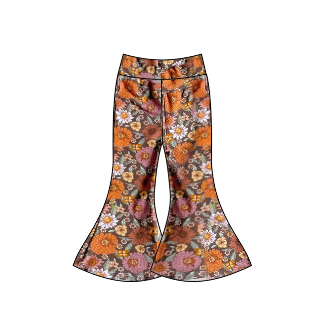 preorder P0638 colorful flowers pants girls pants