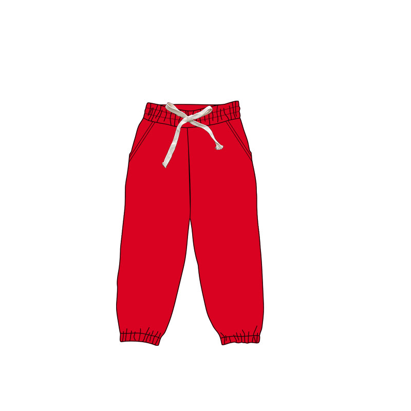 preorder P0740 Red Girls Yoga Pants