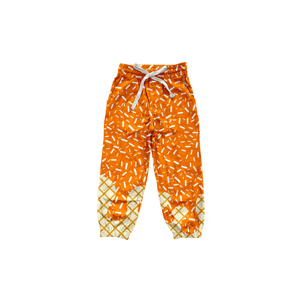 preorder P0817 yoga orange ice boys pants