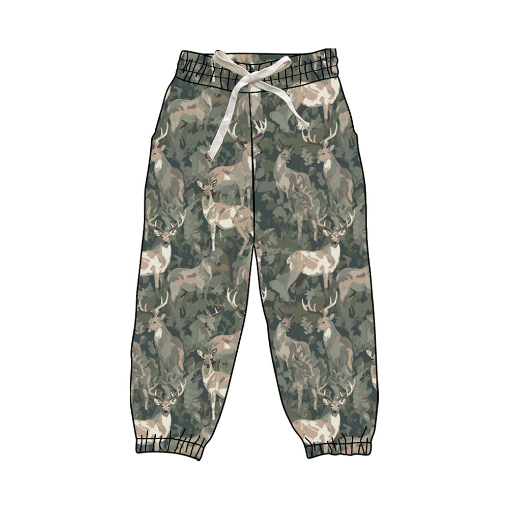 preorder P0831 hunting camo deer yoga adult woman pants