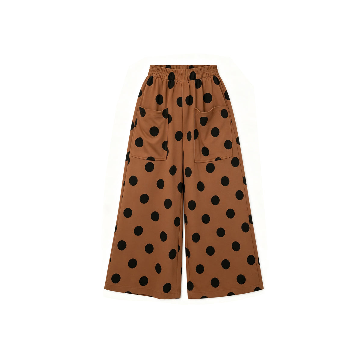 preorder P1249 Dot Khaki Girls Pants