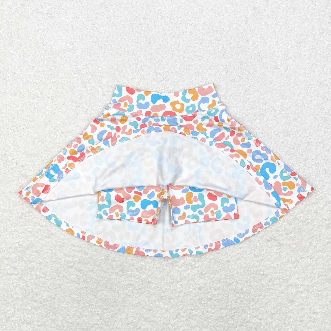 GLK0026 colorful leopard skirt girls yoga skirt active wear athletic