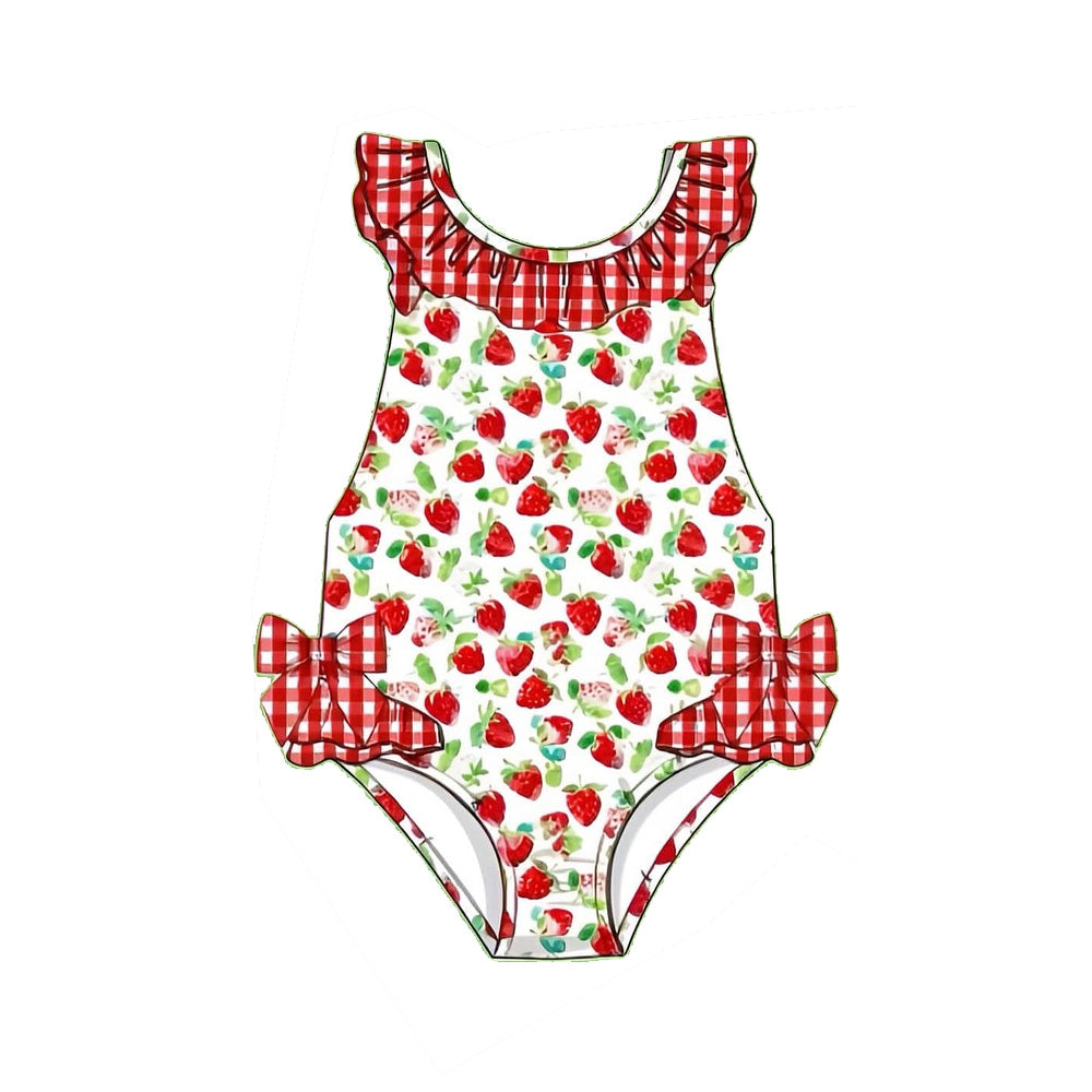 preorder S0730 Strawberry Girls Swimsuit