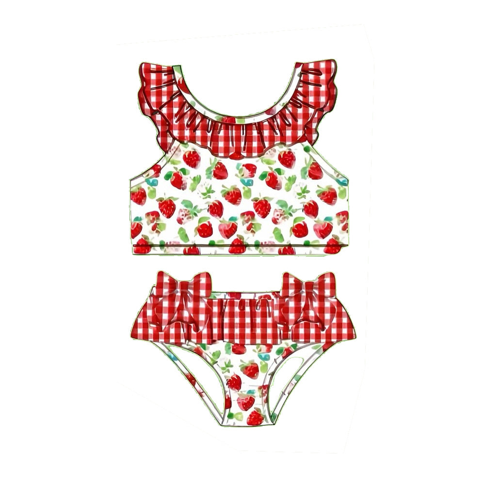 preorder S0731 Strawberry Girls Swimsuit