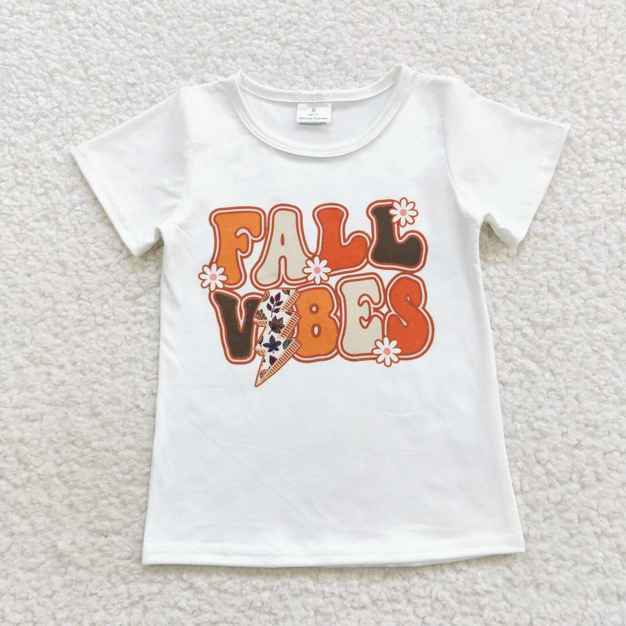 GT0277 Fall vibes short sleeve girls t-shirt