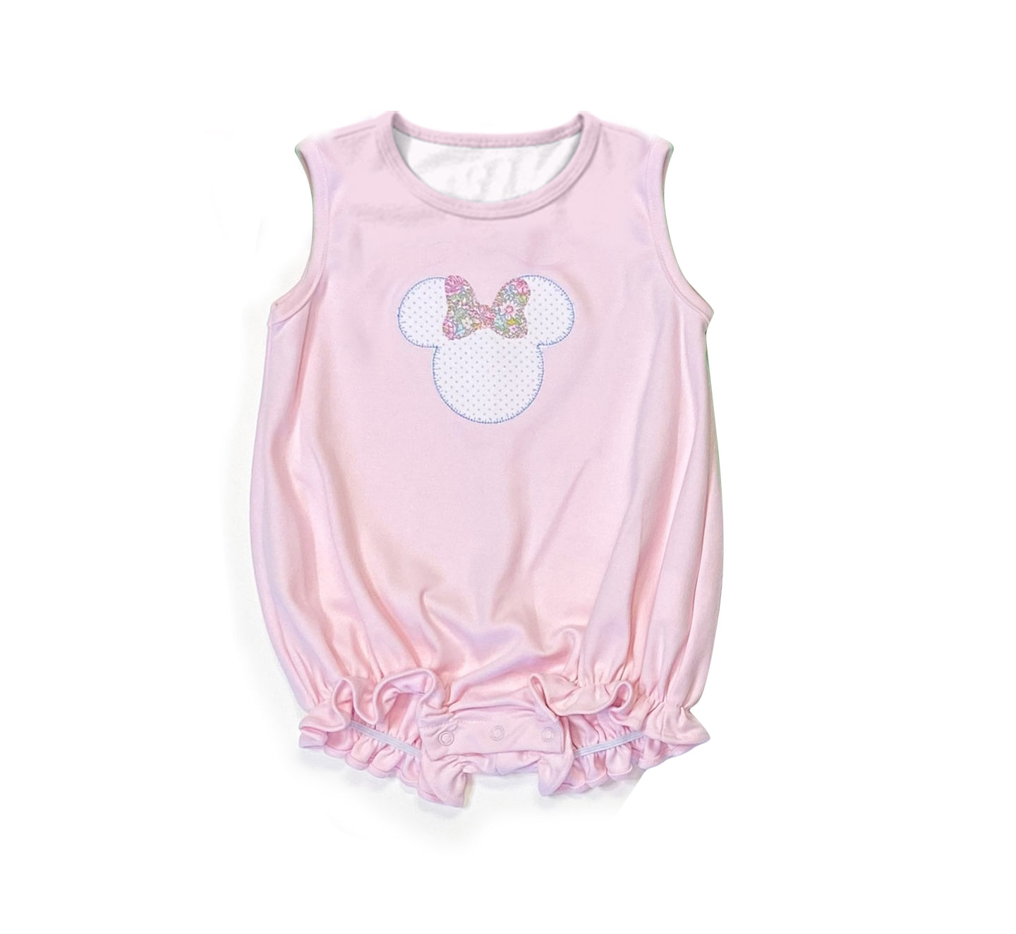 preorder SR1199 Cartoon M pink sleeveless girls romper