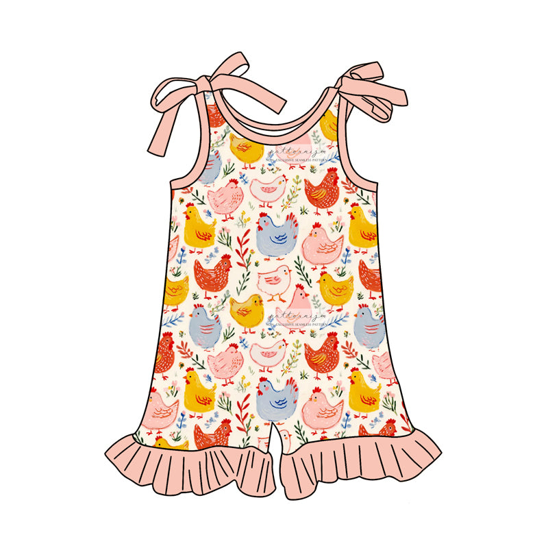 preorder SR3930 Farm Chick Girls Romper