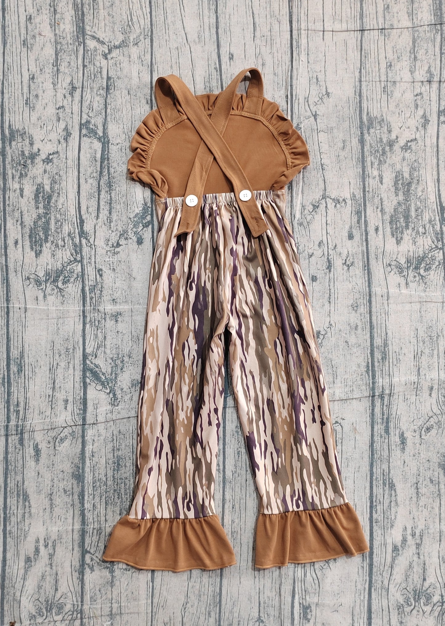 preorder Samples SR4047 Hunting Deer Camo Girls jumpsuits