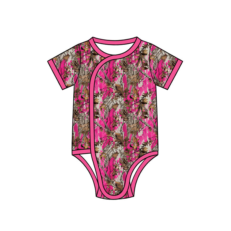 preorder SR4361 Camo Short Sleeve Boys Romper