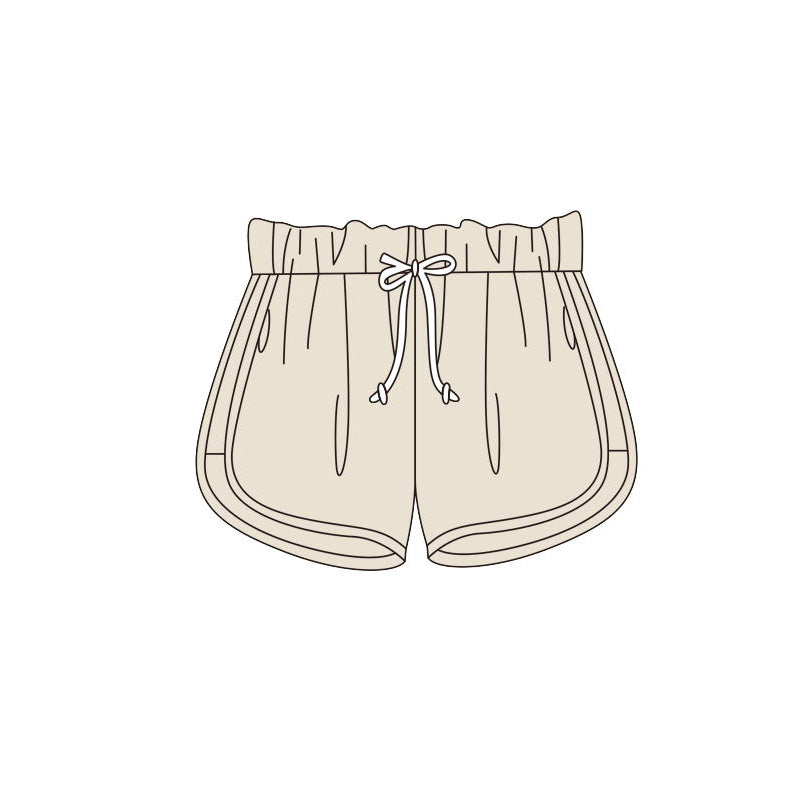 preorder SS0162 Khaki Summer Kids Summer Shorts