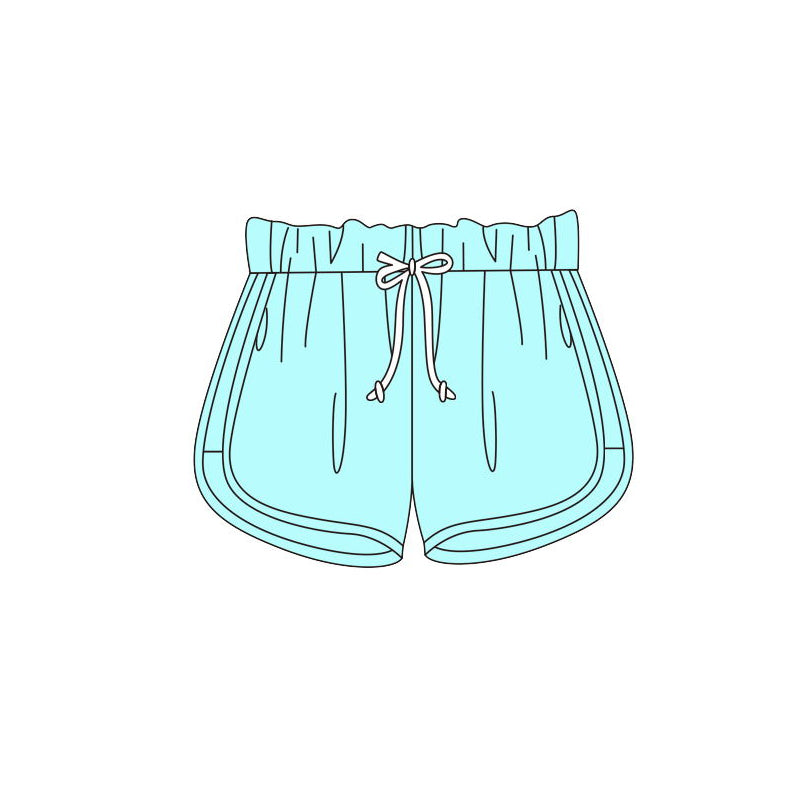 preorder SS0163 Cyan Summer Kids Summer Shorts