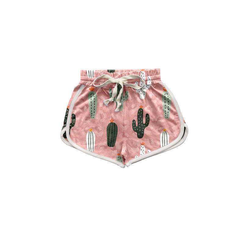 preorder SS0224 cactus pink girls shorts