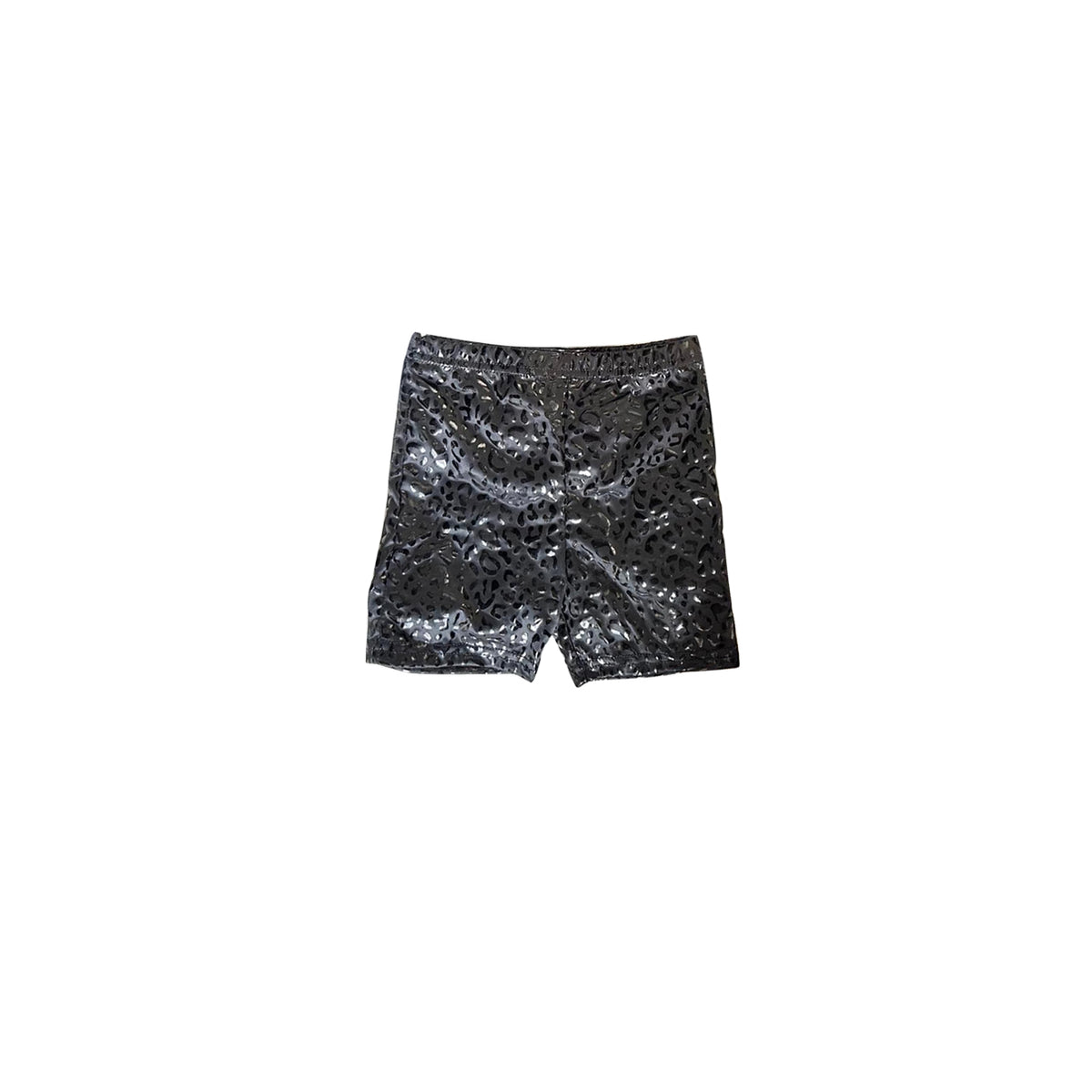 preorder SS0389 black dot leather girls shorts