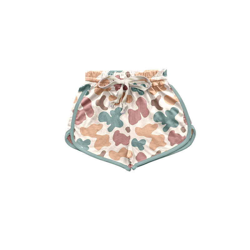 preorder SS0398 cute camo pink girls shorts