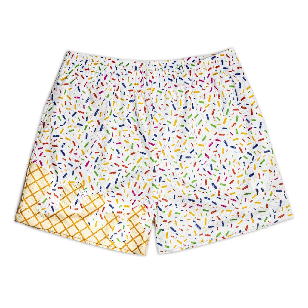 custom moq 3 football item colorful ice boys shorts