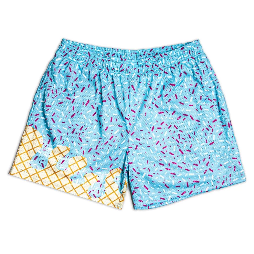 custom moq 3 football item light blue ice boys shorts