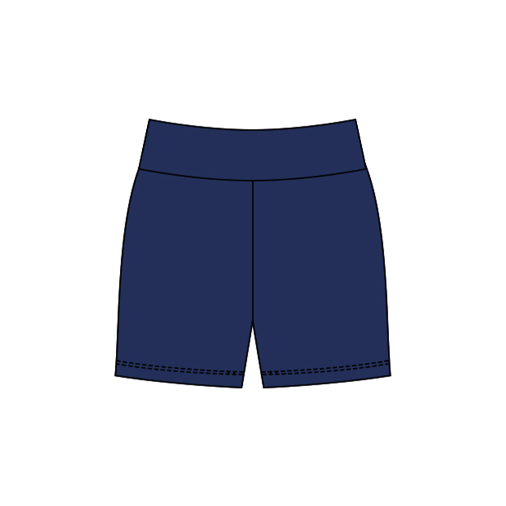 preorder SS0723 yoga navy blue girls shorts