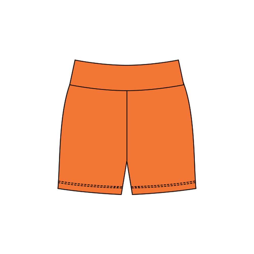 preorder SS0724 yoga orange girls shorts