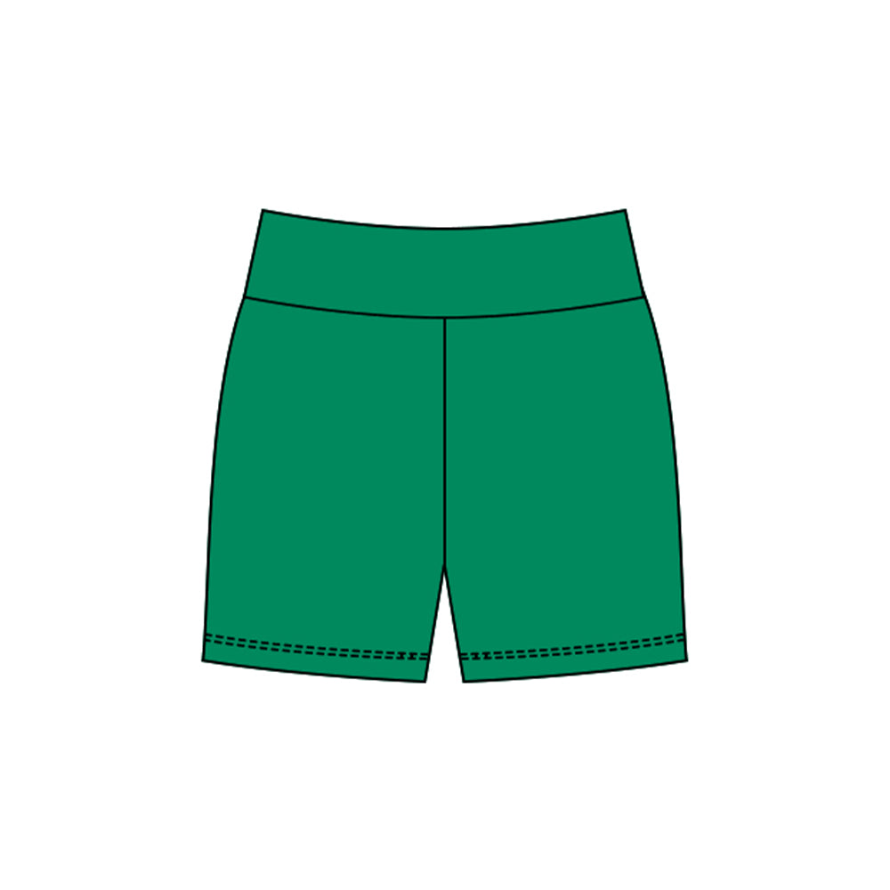 preorder SS0725 yoga green girls shorts